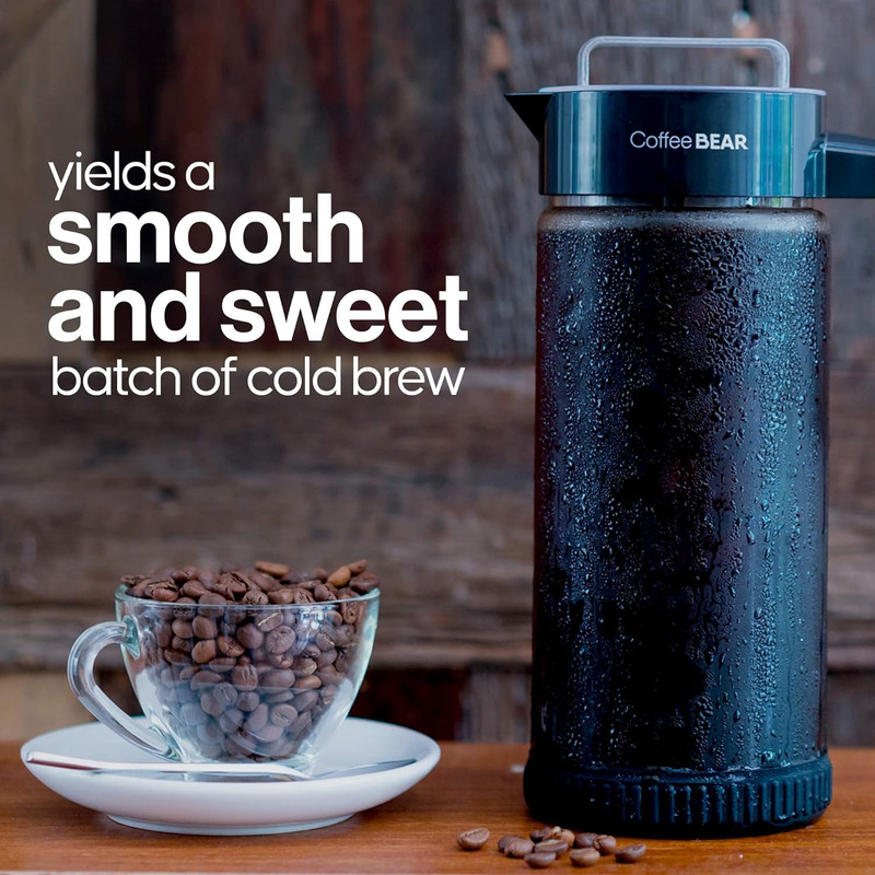 – Cold Brew Coffee Maker and Ice Tea Brewer, Borosilicate Glass Pit gallery