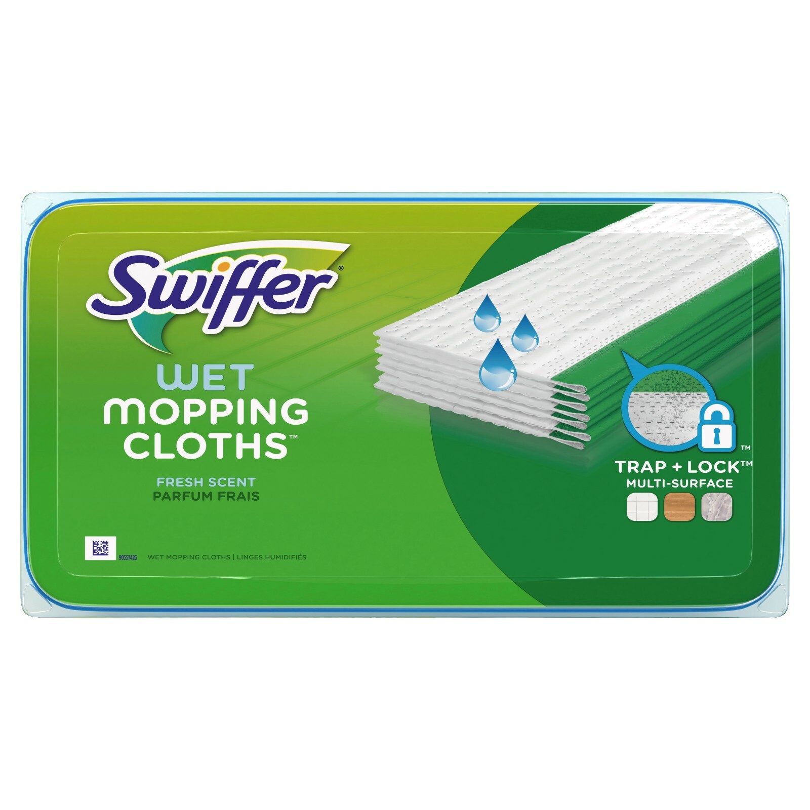 Swiffer Sweeper Wet Pad Refills, Open Window Fresh, 24 Count gallery