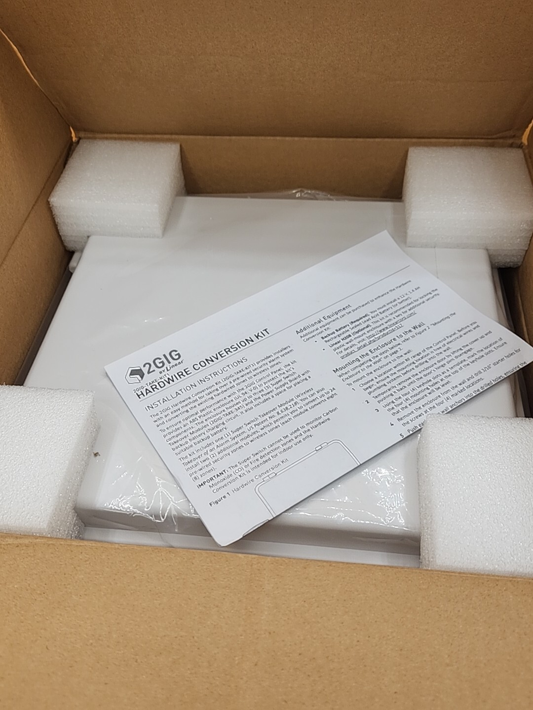 Linear 2GIG-TAKE-KIT1 Hardwire Conversion Kit 8 Pre Wired Zones New gallery