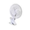 2 Speed Portable Electric Clip-on Fan 6 inch, Adjustable Tilt, White gallery