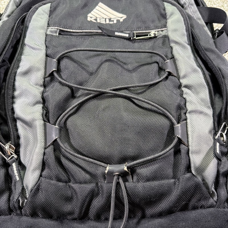 Black Kelty Gigabyte Bungee Backpack Utility Hiking Used 2