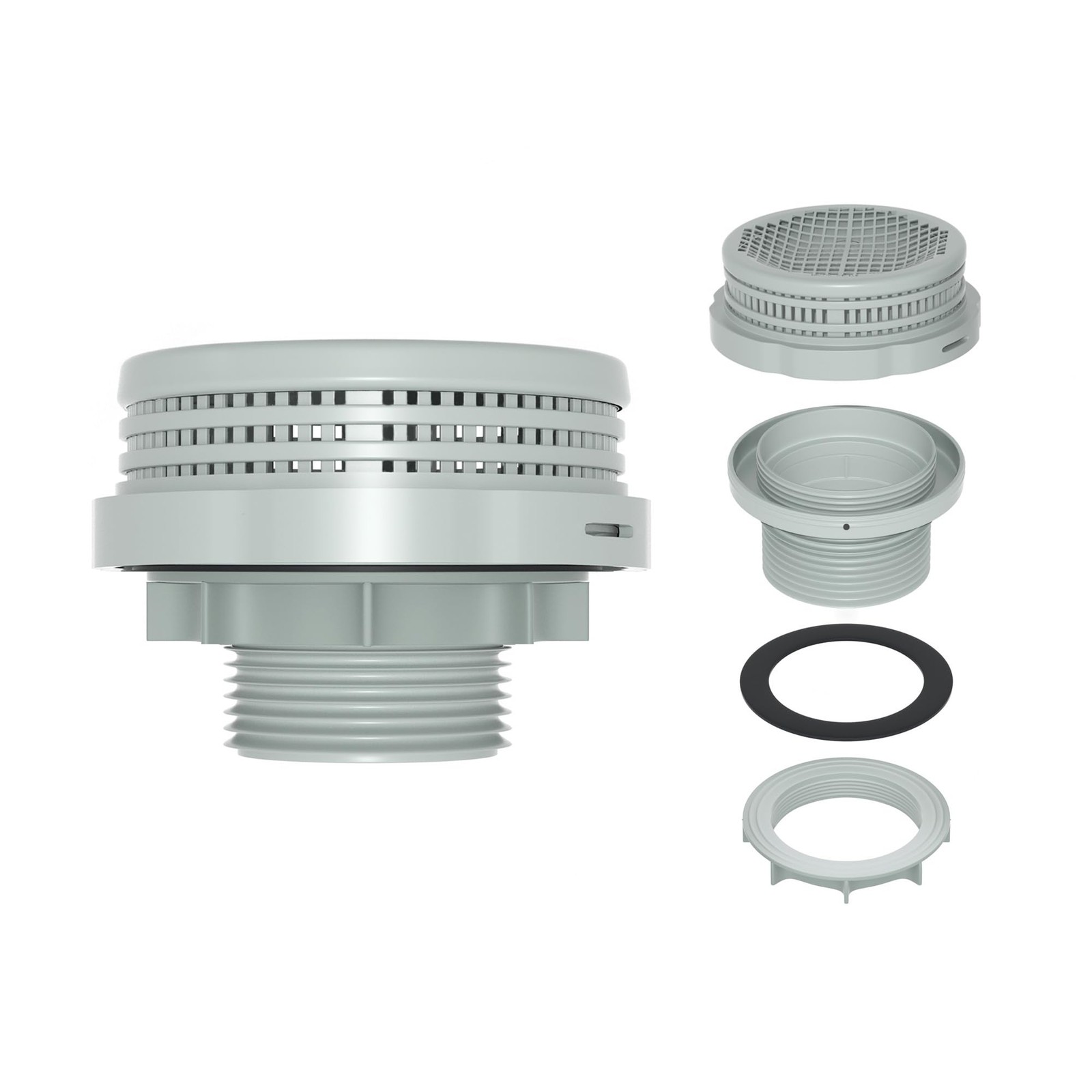 Pool Strainer Connector Kit for Intex Above Ground Hose Replacement, 4 Pieces gallery