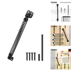 11.5″ Self Closing Gate Spring Heavy Duty Automatic Door Closer Fence Hardware