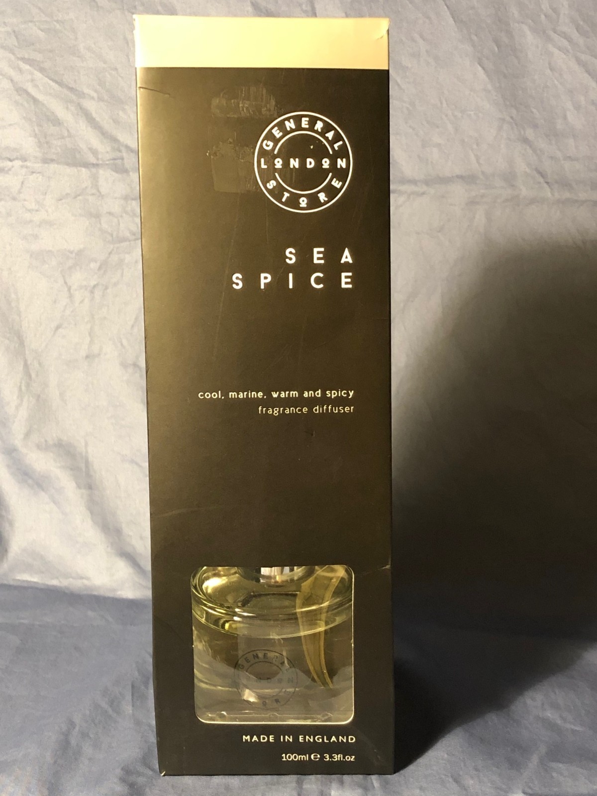 Pecksniff's~SEA SPICE~General Store~ROOM DIFFUSER +REEDS~3.3oz~NIB gallery