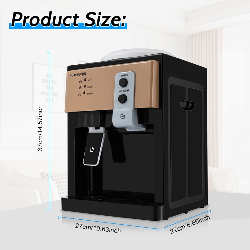 5 Gallons Water Cooler Dispenser Bottom Loading Hot & Cold Water Home Office New gallery