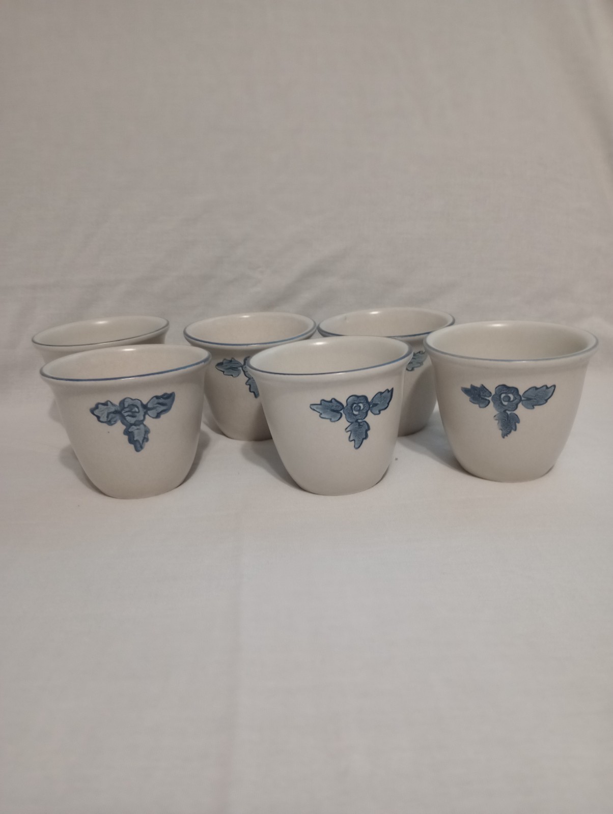 Pfaltzgraff Yorktowne Stoneware Custard Cups Set of 6 gallery