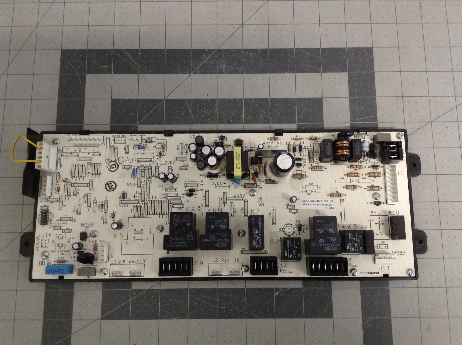 GE Dryer Main Control Board WE4M426 -TESTED- gallery