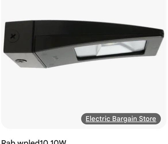 Rab 10w LED Wall Pack For Security Around Home Or Business gallery