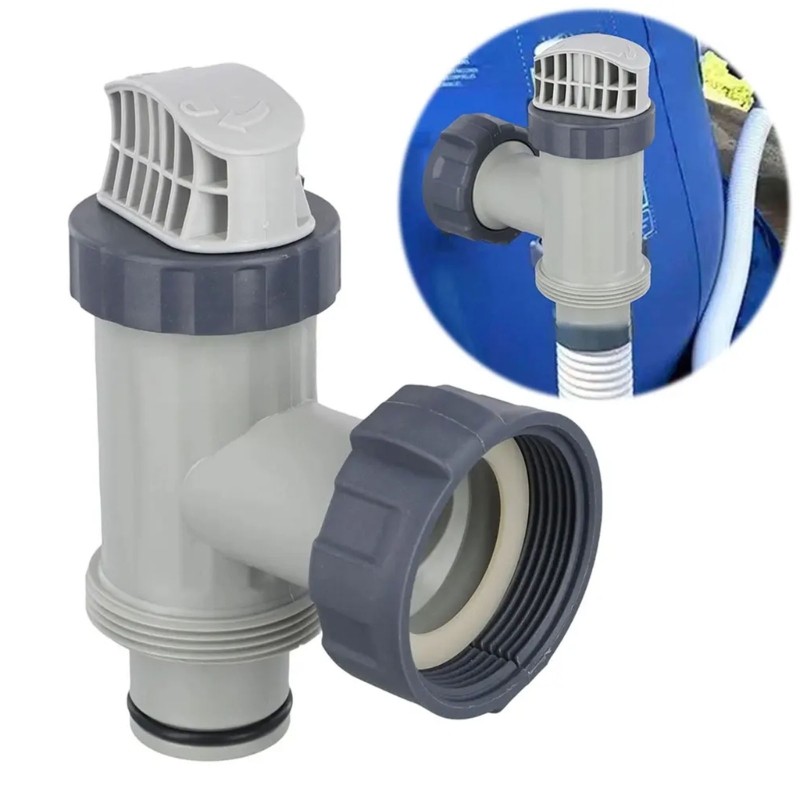 Pool Pump Plunger Valved Set Adjustable Hose Adapter For 26301T 26323CA 26331CA gallery