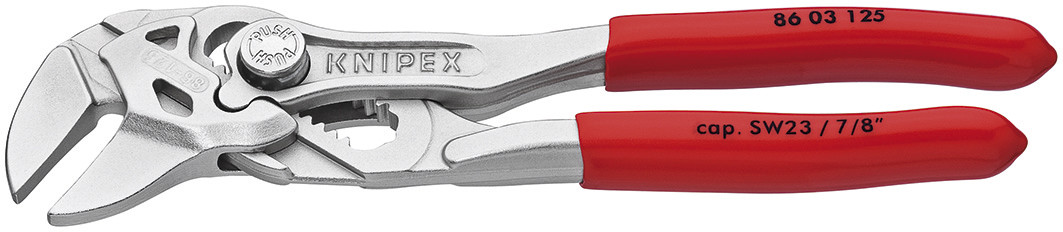 Knipex Mini Cobra & Pliers Wrench Set 2pc 5" 8603125 & 8701125 Slim gallery