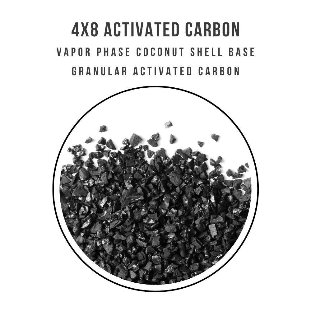 4x8 Vapor Phase Coconut Shell Granular Activated Carbon gallery
