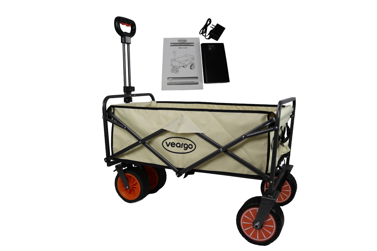 VEARGO Electric Assistance Collapsible Folding Wagon gallery