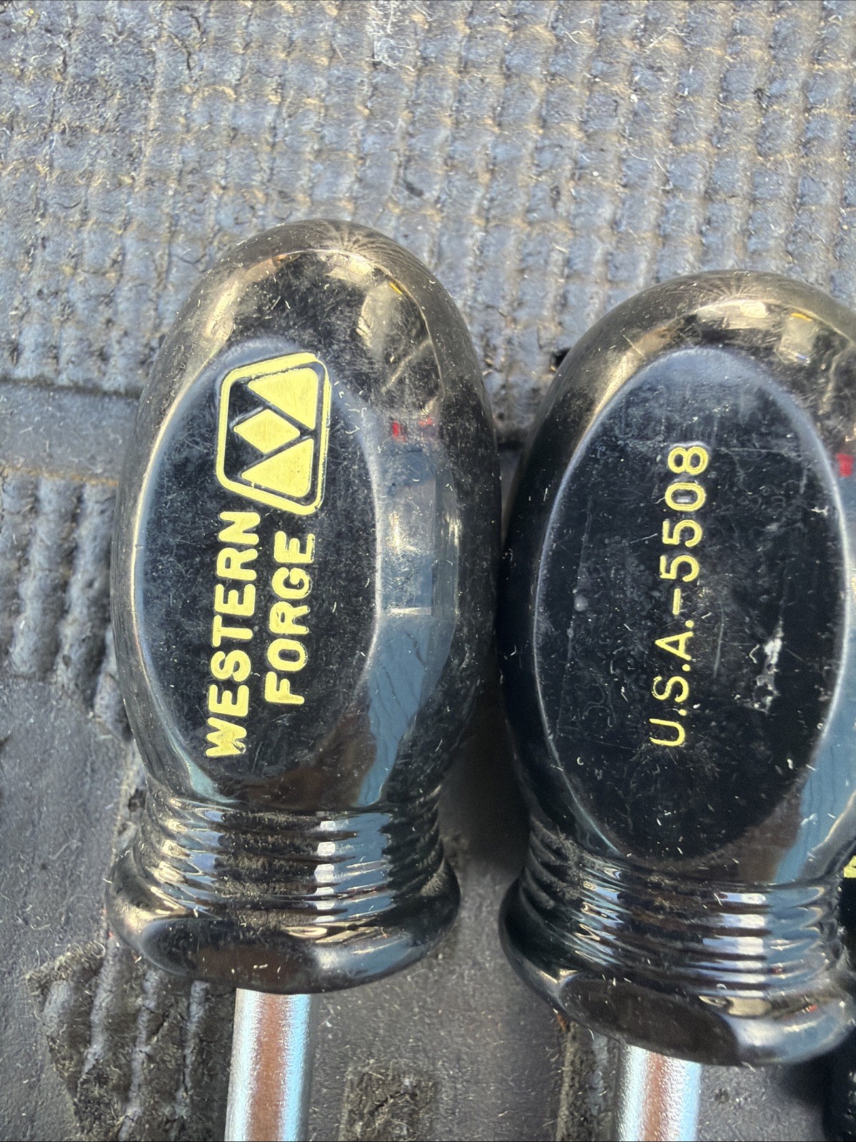 4PC Western Forge Branded Screwdriver Set USA Nos 5508 5509 Pocket gallery