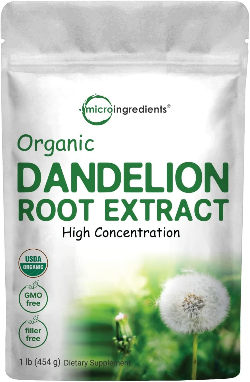 Micro Ingredients Organic Dandelion Root Tea Powder, 1Lb Premium Dark Tea Source gallery