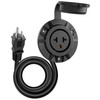 MICTUNIGN 5-in-1 Outdoor Power Outlet 20A 125V RV Shore Power Outlet 20" Cord gallery