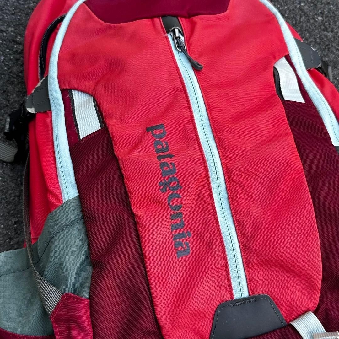 Patagonia Refugio 28L Backpack Red Gray Y2K Used 2