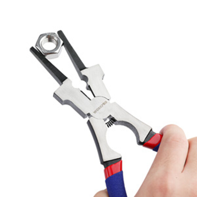 WORKPRO 8" Welding Pliers Multi-Functional CR-V Steel Welding Pliers for Welding gallery
