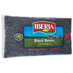 Iberia Black Beans, 4lb. 64 Ounce (Pack of 1),