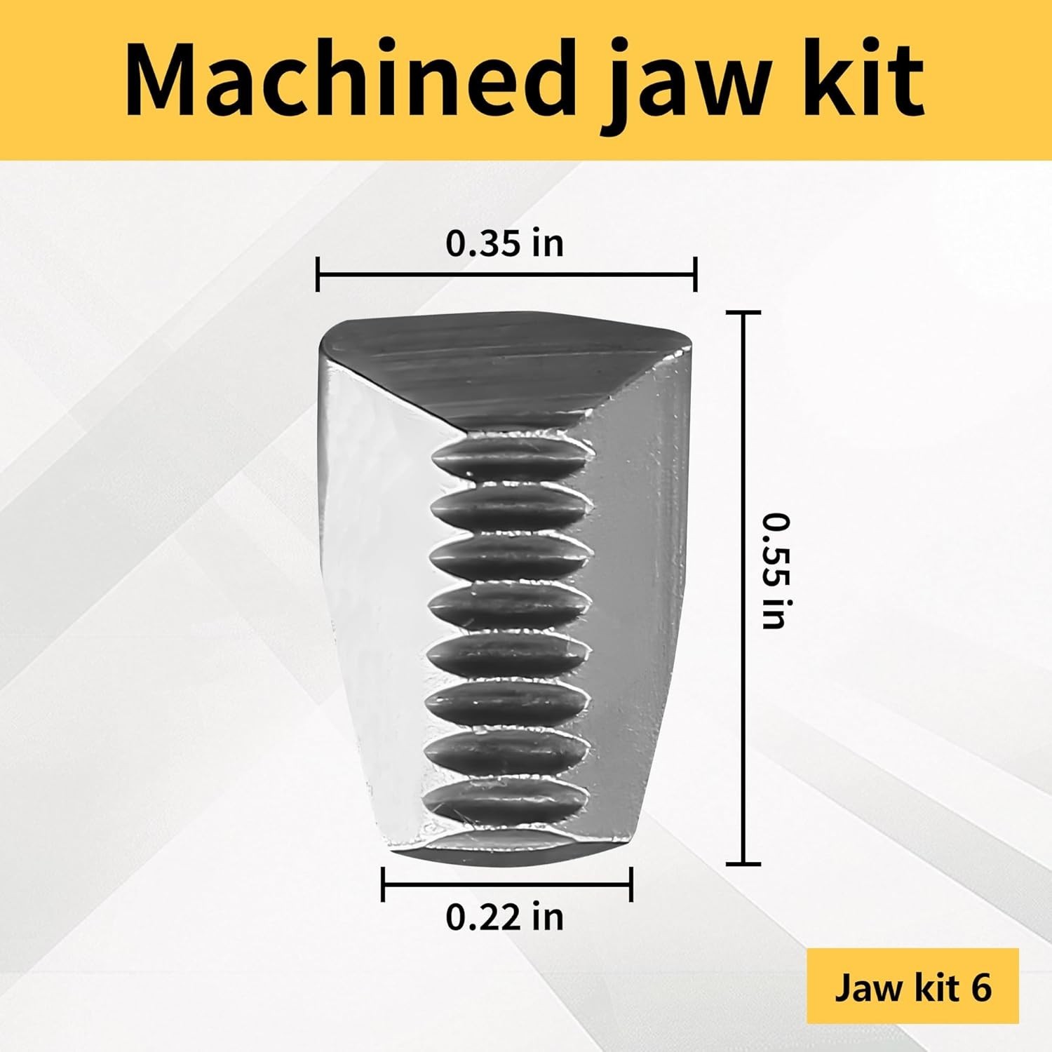 30-55-0035 Machined Jaws Kit 6-Pack - Premium Replacement for Milwaukee 2550-20 gallery