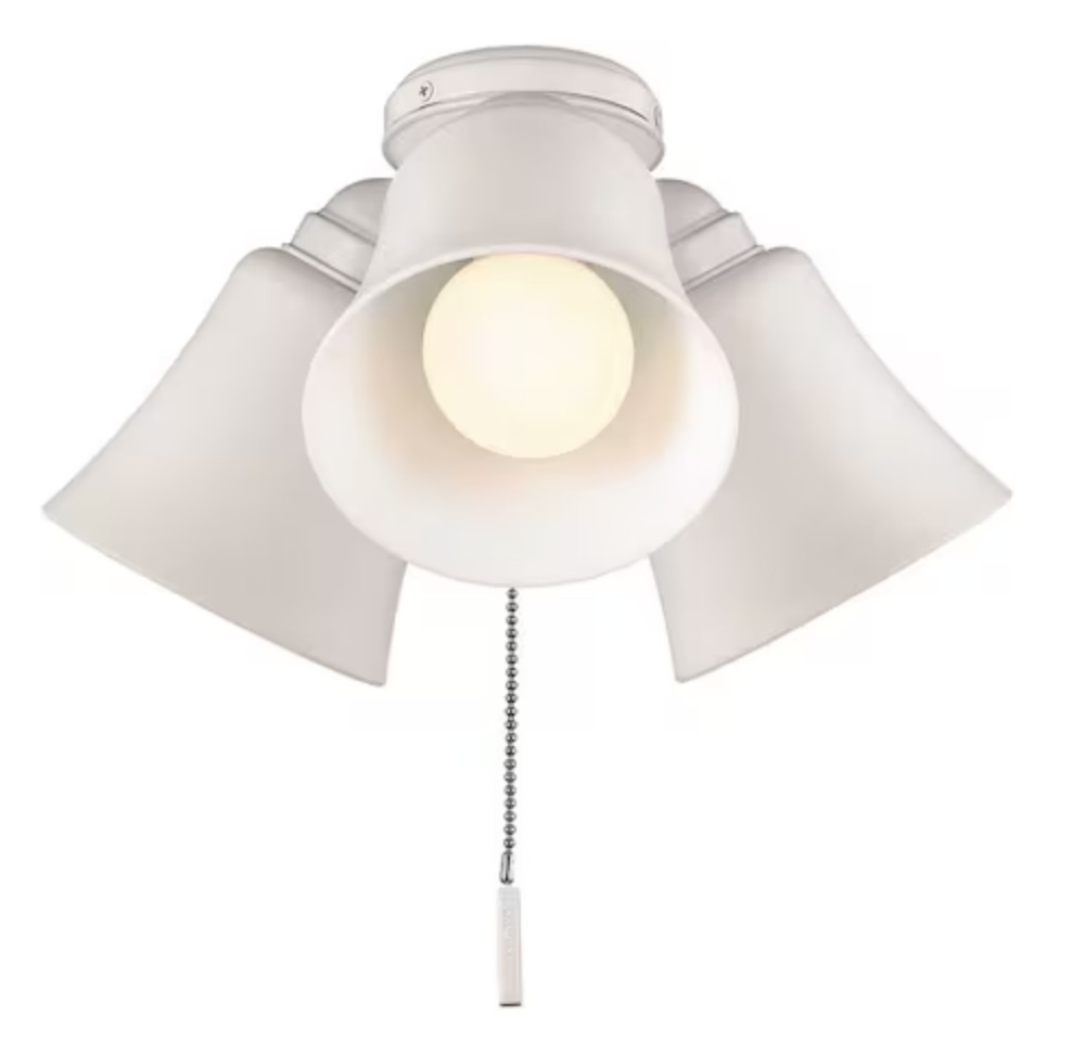 Hampton Bay Williamson 11" 3-Light LED Universal Ceiling Fan Light Kit gallery