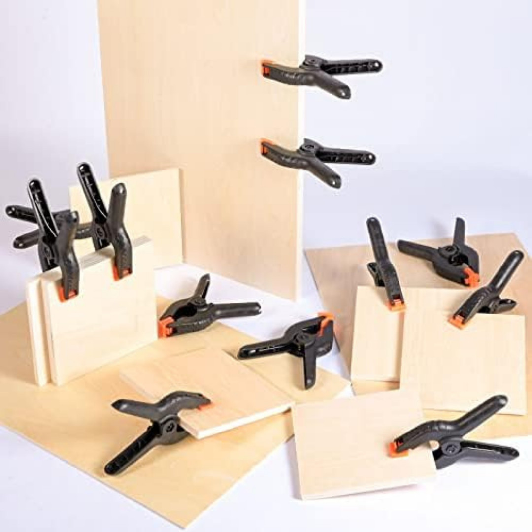 20 Packs Spring Clamps, 3.5 Inch Spring Clamps Heavy Duty for Crafts and Profess gallery