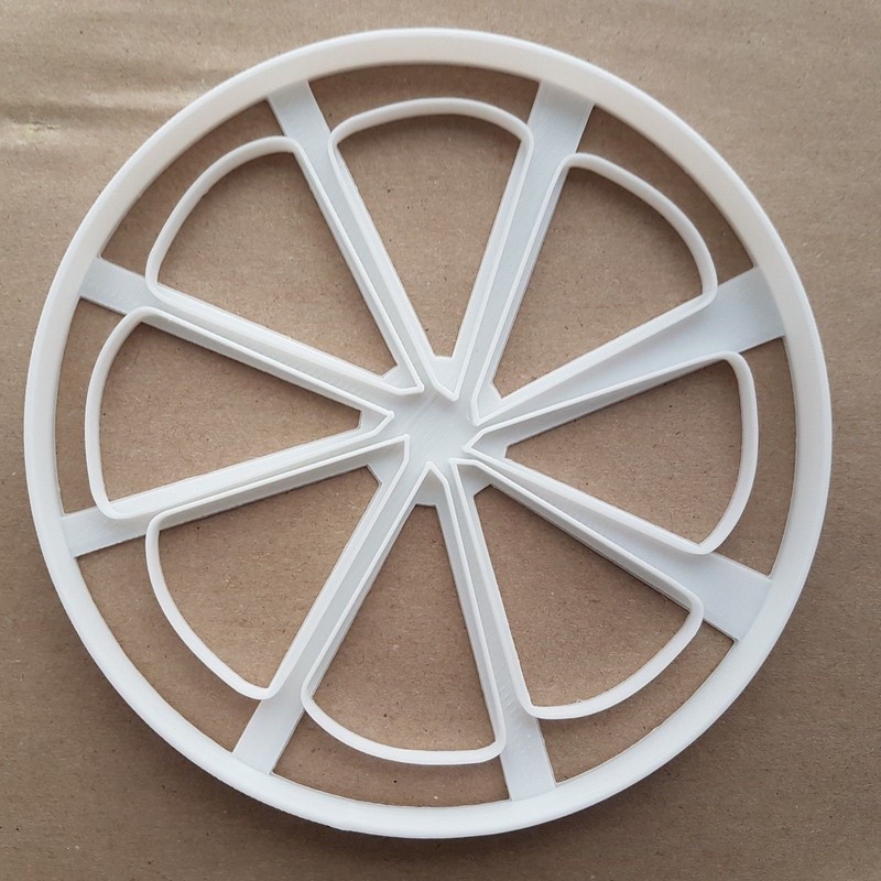 Orange Citrus Half Fruit Shape Cookie Cutter Dough Biscuit Pastry Fondant Sharp gallery