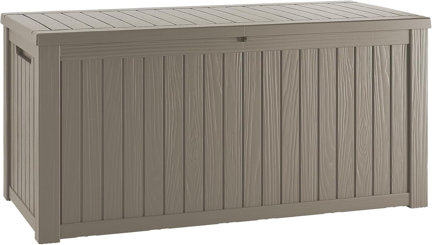150 Gallon Lockable Resin Outdoor Storage Box, Waterproof & Weather Resistant De gallery