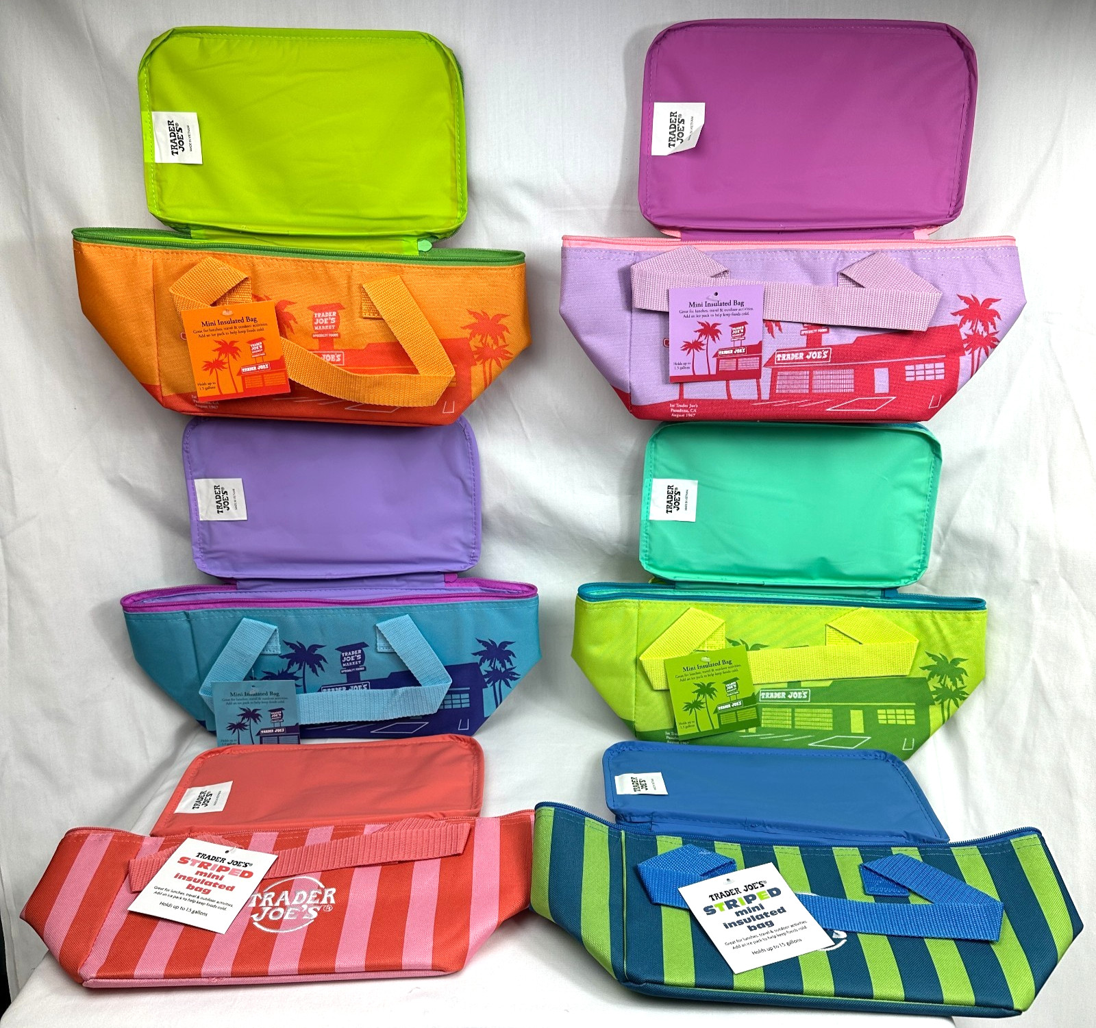 Trader Joe’s Mini Insulated Tote Bag Summer Fun Collection NEW 2026 Choose Color gallery