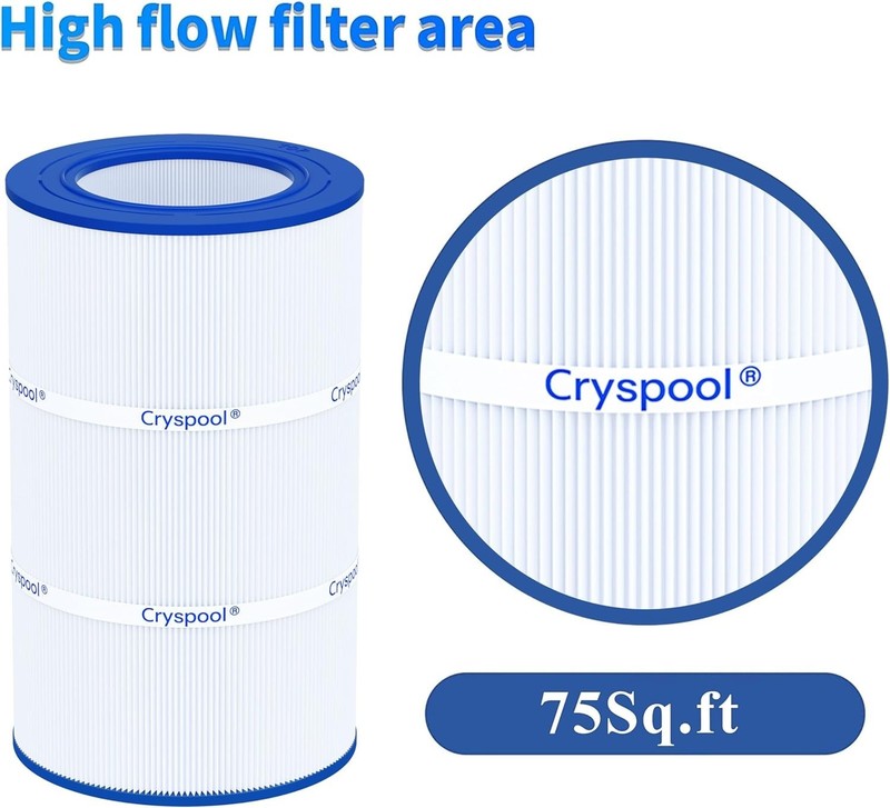 Cryspool 09022 Filter Compatible with Clean & Clear 75, CC75, PAP75, R173214,... gallery