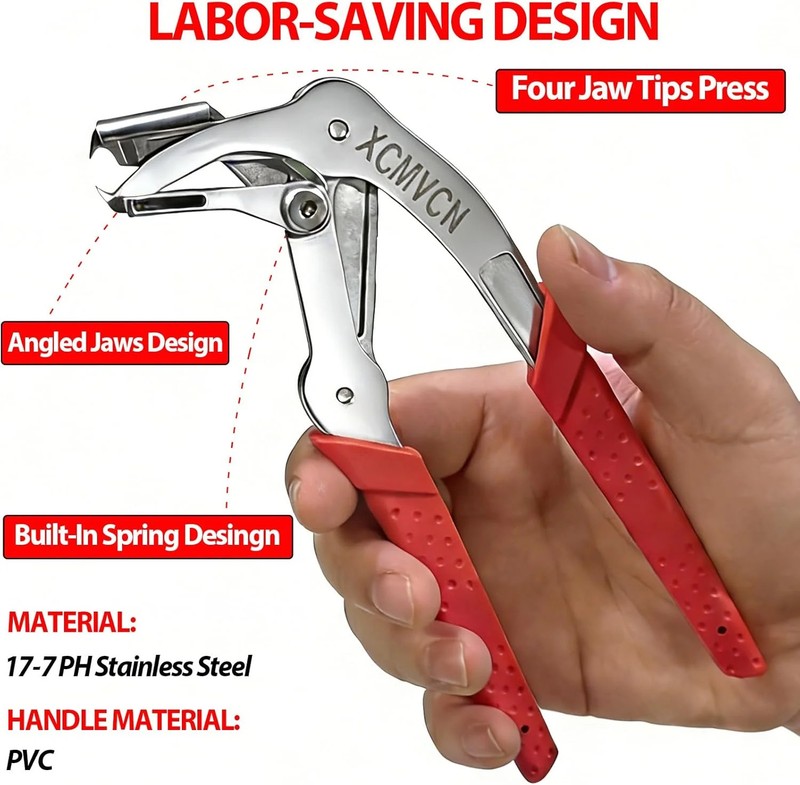 Car Clip Pliers, Spring-Loaded Panel Clip Removal Pliers Tool, Professional Auto gallery