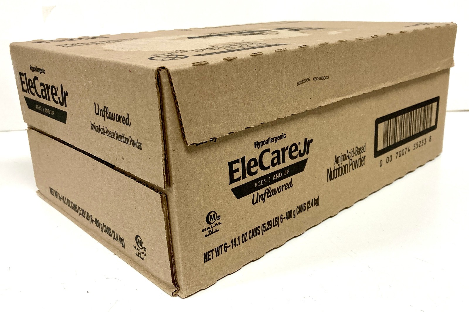 6 cans Nutrition Powder Unflavored Elecare Junior JR Oct 2026 Old Label Lot gallery