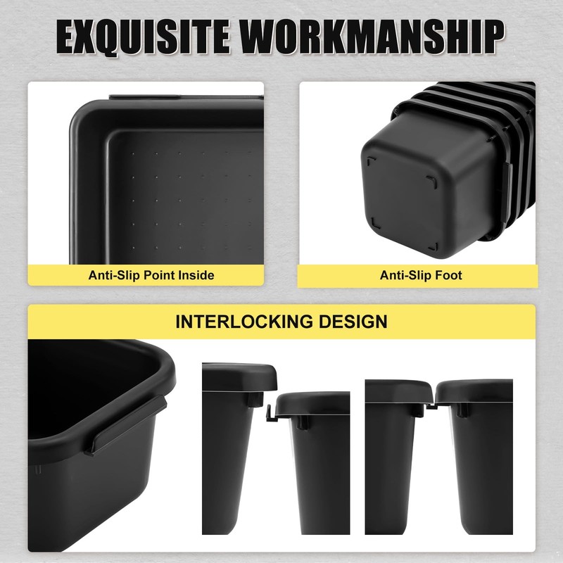 60PCS Tool Box Organizer Tray Divider More Large Sizes-5 Sizes Desk Drawer Or... gallery