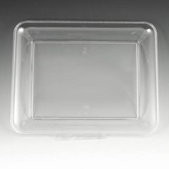 Clear Plastic Serving Tray 10″ x 8″ Plastic Tableware Party Supplies