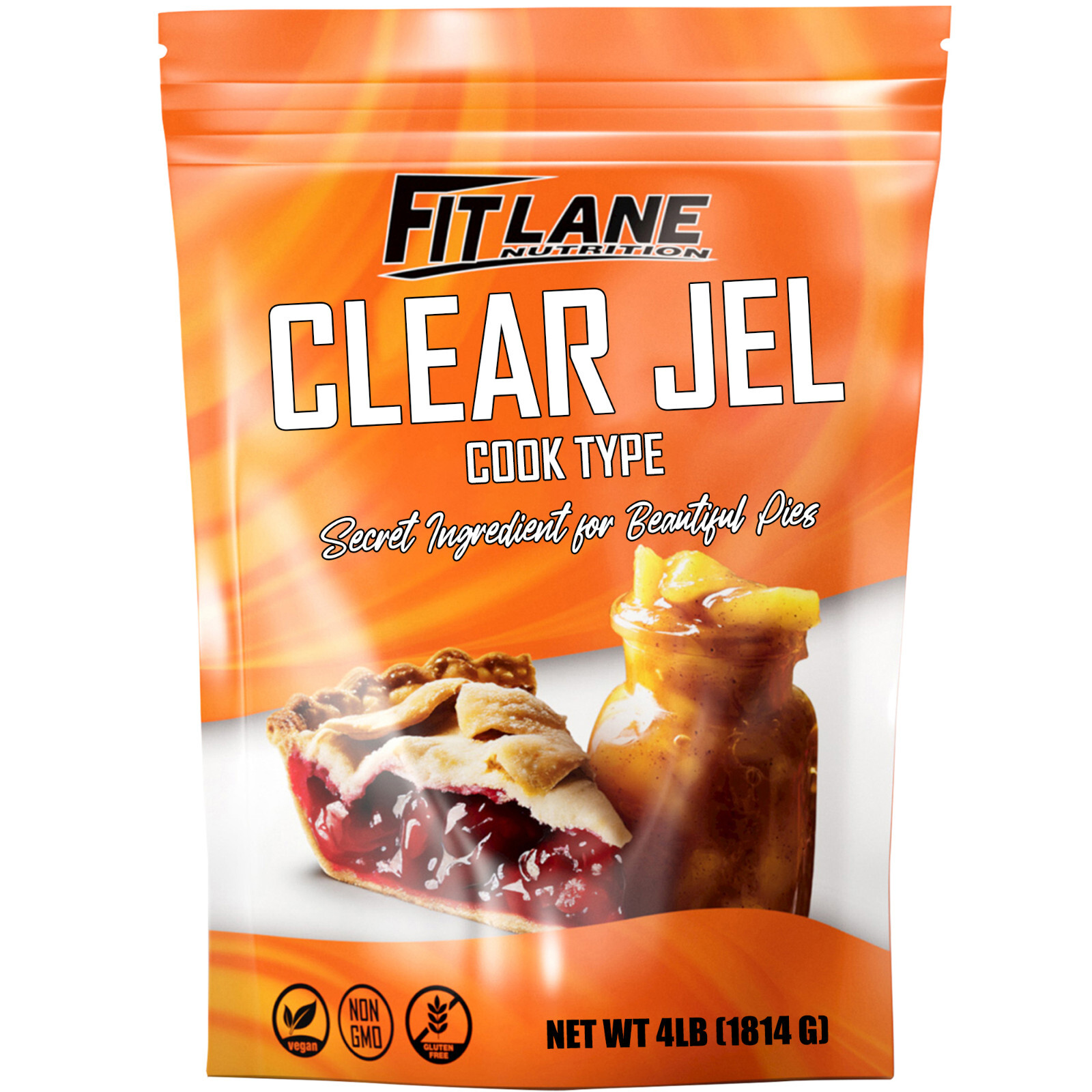 Clear Jel for Canning 4 lbs - Cook Type Corn Starch Thickener Powder - Non GMO gallery
