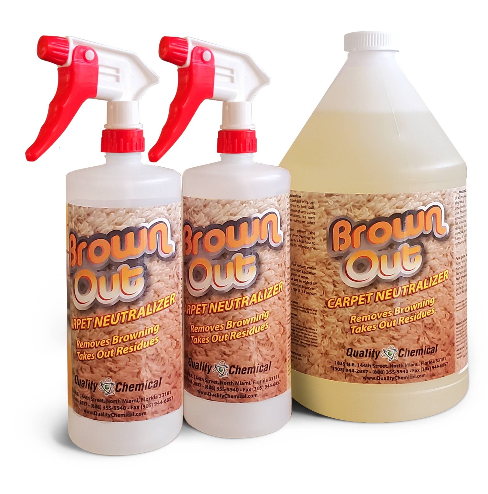 Brown Out Carpet Neutralizer / 1 Gallon Combo gallery