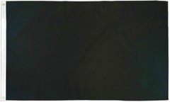 BLACK Solid Color Flag 2X3ft Blank Flag SUPER POLYESTER 100D FADE RESISTANT