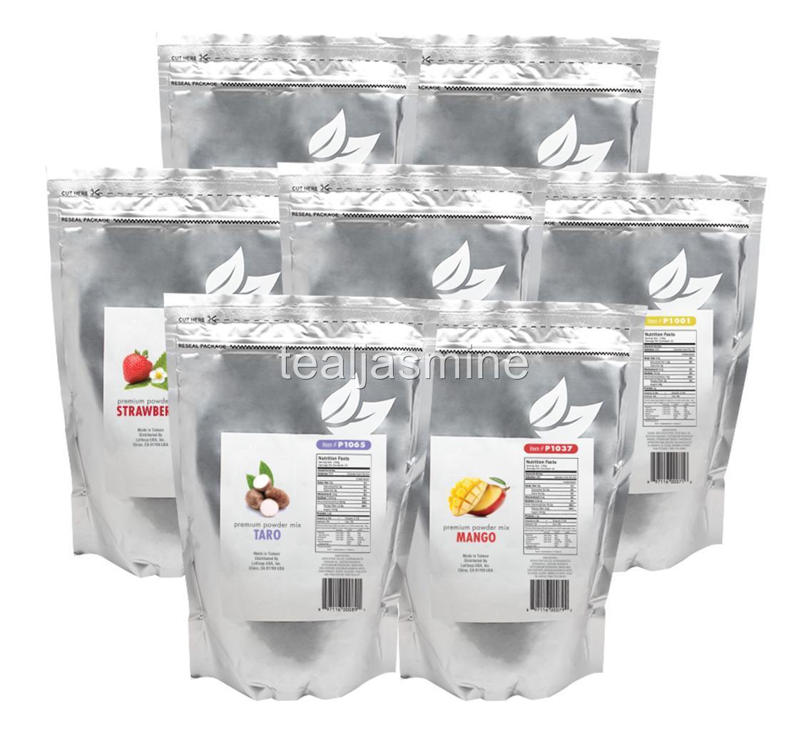 Tea Zone Premium Powder Mix Bubble Tea Boba Smoothies 2.2 Lbs.Assorted Flavors gallery