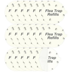 20 Pack Flea Trap Refill Discs Replacement Glue Boards 7.1 Sticky Pads Fits New