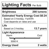 6-Pack Sunlite LED G9 Base Bulbs, 2W (25W Equal), 200 Lumen, 3000K Warm White gallery
