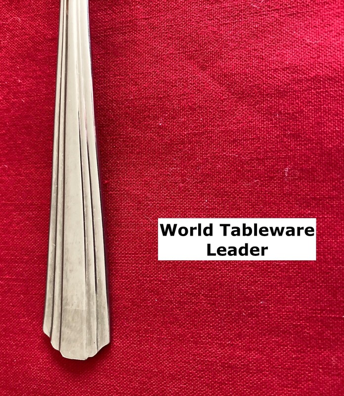 World Tableware LEADER Dinner Fork 7 1/4" Stainless Steel Flatware gallery