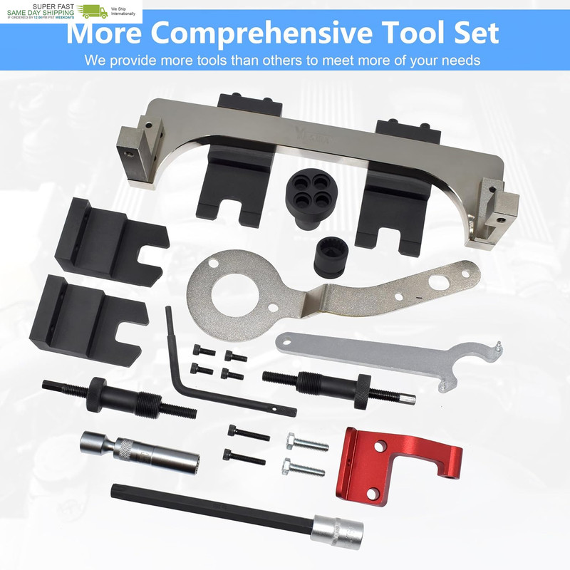 Camshaft Locking Tool Kit, Compatible with BMW B36 B37 B38 B46 B47 B48 B58 Engin gallery