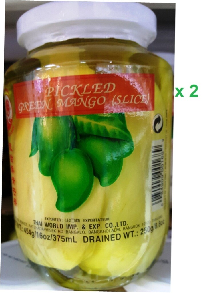 2 Jars Pickled Green Mango for Thai Cooking 15oz x 2 US Seller Free Shipping gallery