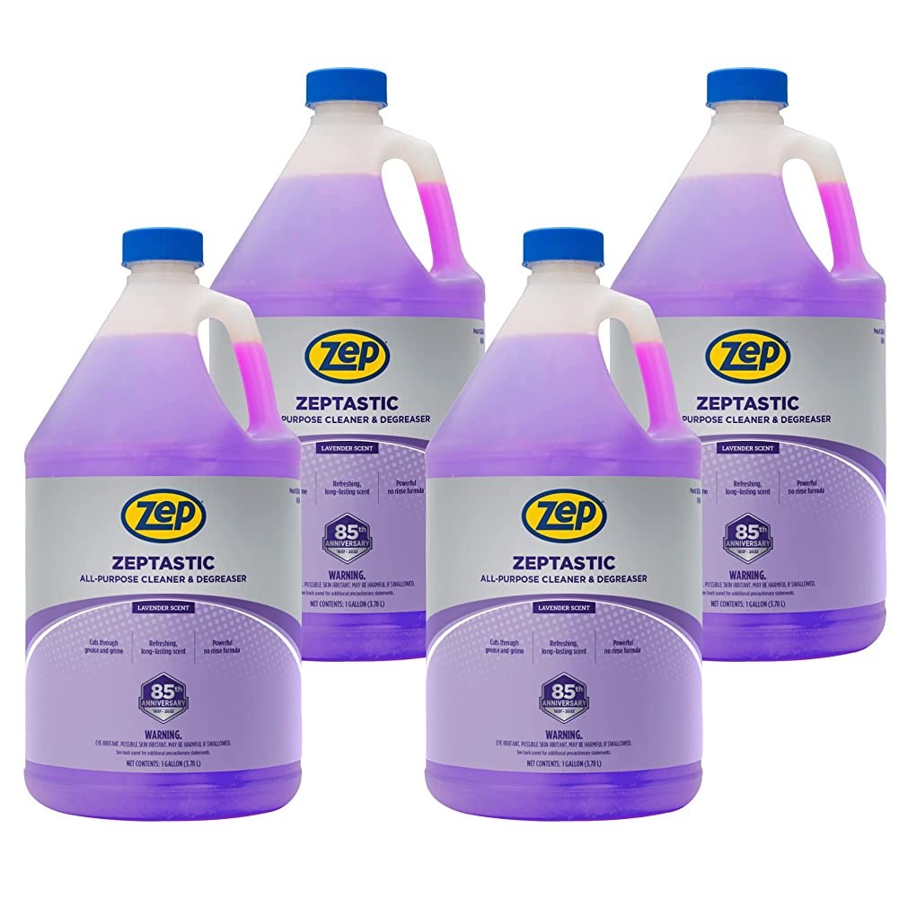 Zep Zeptastic All-Purpose Cleaner and Degreaser - 1 Gallon (Case of 4) 325724 - gallery