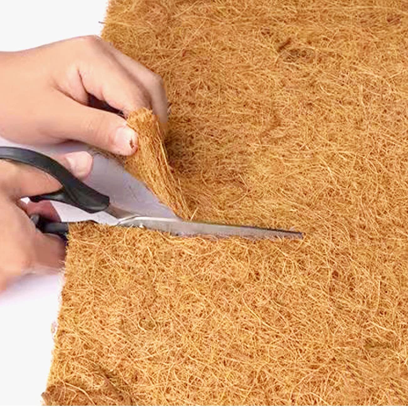 16X80 Inch Natural Coconut Coir Liner Sheets Coco Fiber Roll Coco Mat gallery