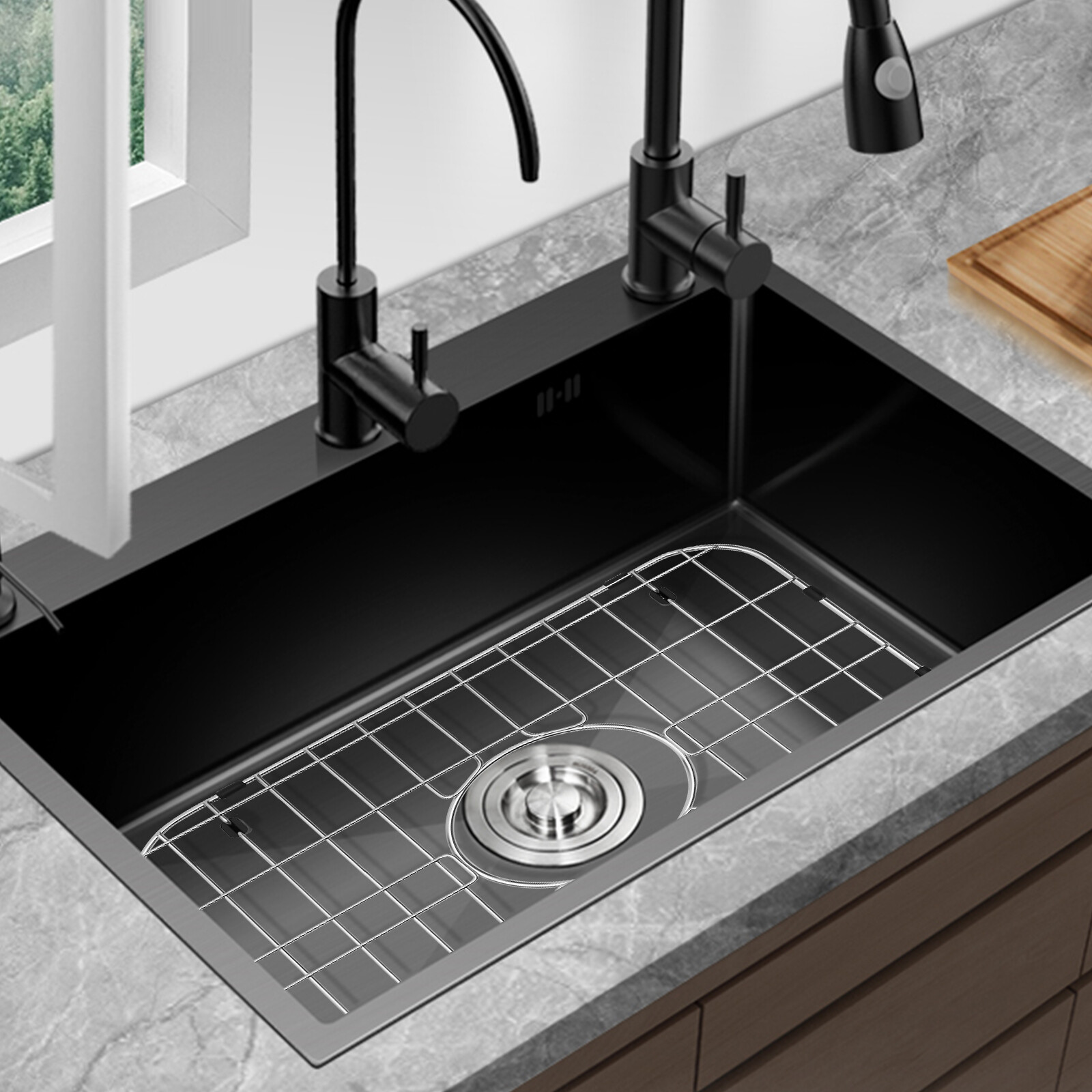 Kitchen Bottom Sink Protector Grid Wire Grid 304 Stainless Steel 16"?x?12-1/2" gallery