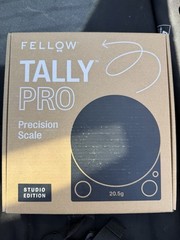 Fellow Tally Pro Precision Coffee Espresso Scale OLED Display Matte Black SEALED
