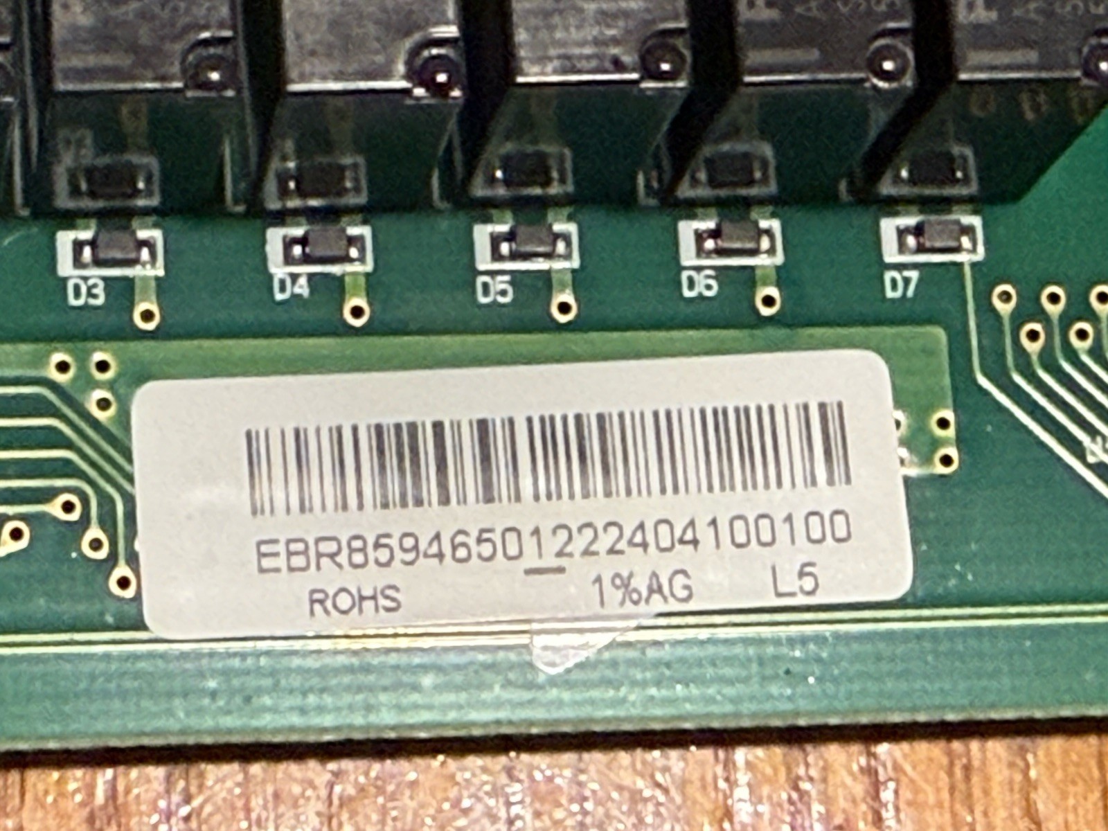Power Control Board WB27X33412 for GE Monogram ZSB9232N2SS Microwave Oven E268 gallery