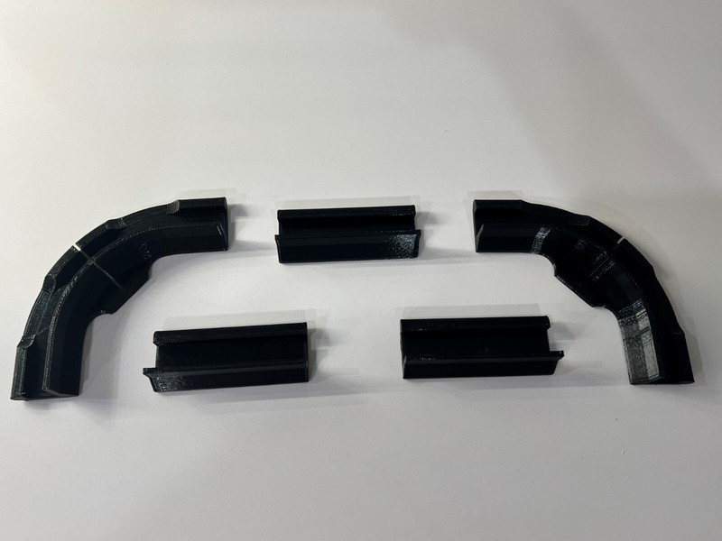 Generic Brackets For Philips Hue Play Gradient Lightstrip Mounting 5 Pcs- Set gallery