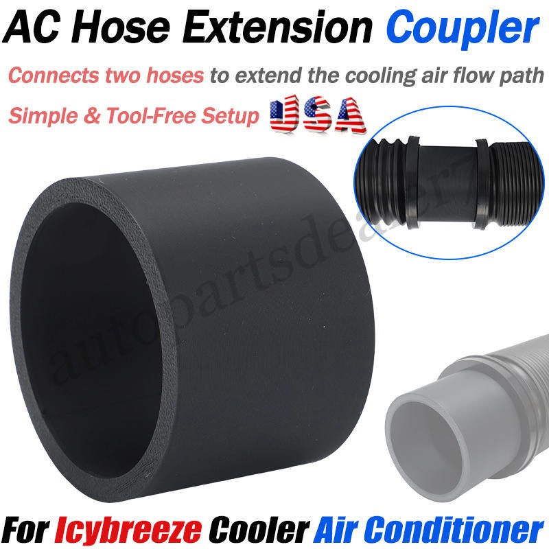 For Icybreeze Cooler Air Conditioner Hose Extension Coupler Coupling Connector gallery