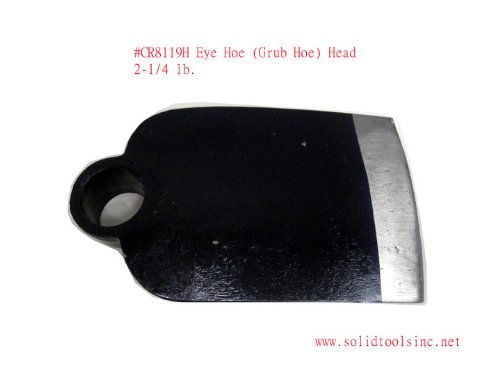 Forged Eye Hoe Head! Grub Hoe! Drop Forged! Standard Eye! Heavy Duty! NEW! gallery